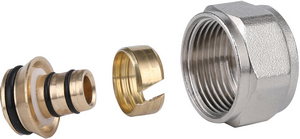 Евроконус для подсоединения трубы сшитой 3/4-16*2.2 ZEGOR QS-4603
