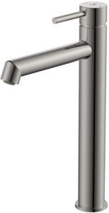 РАКОВИНА  Diadonna  D234-13S ø35, п/гайку, высокий корпус, хром, (подводка 50см - 2 шт.) нерж. сталь